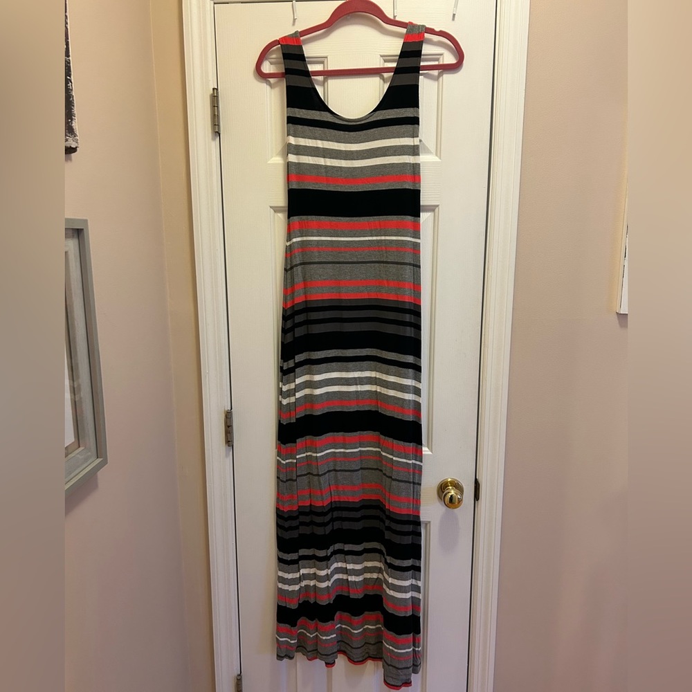 Merona Striped Maxi Dress